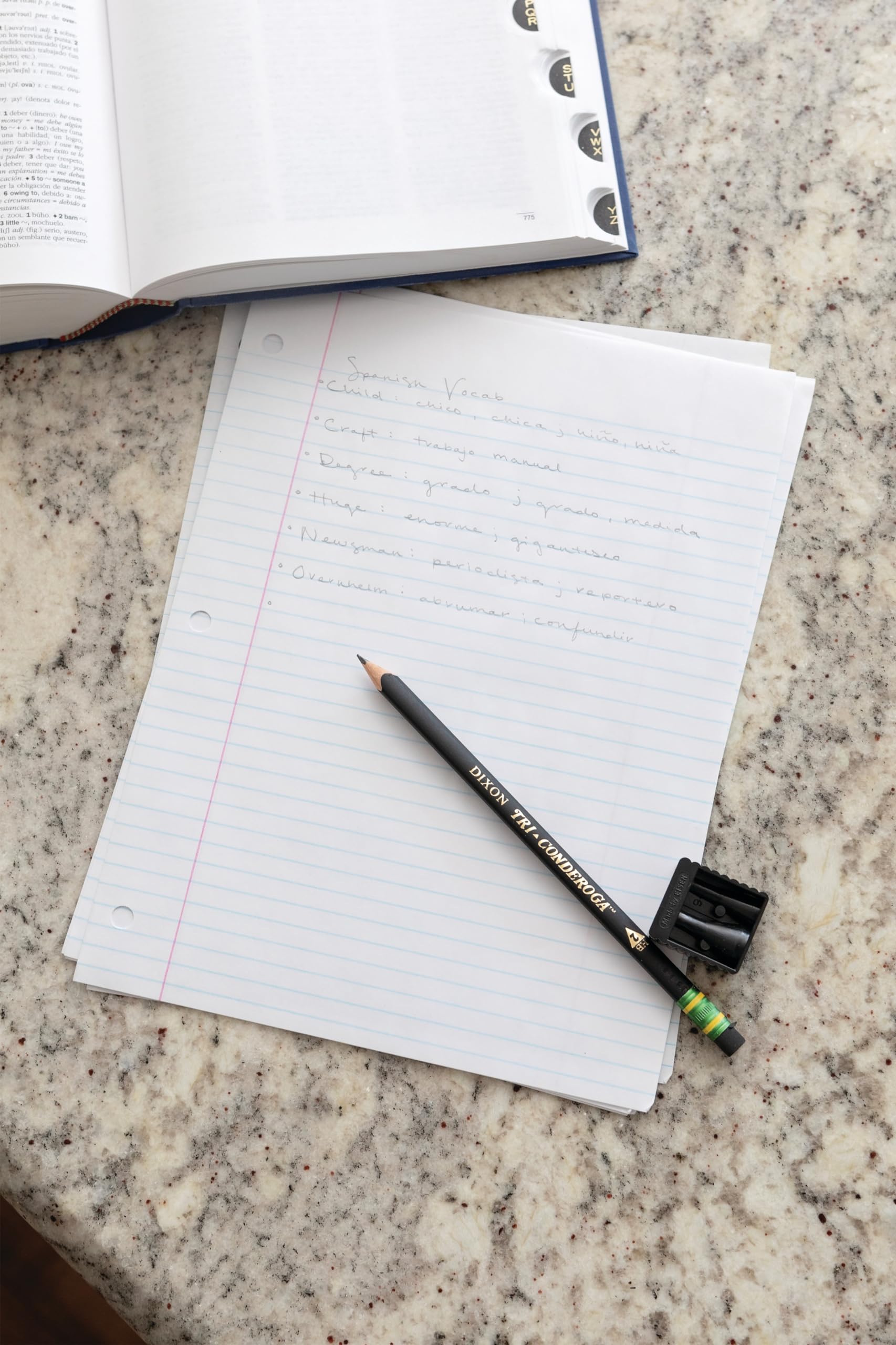 Dixon Tri-Conderoga Triangular Black Woodcase - Image 9