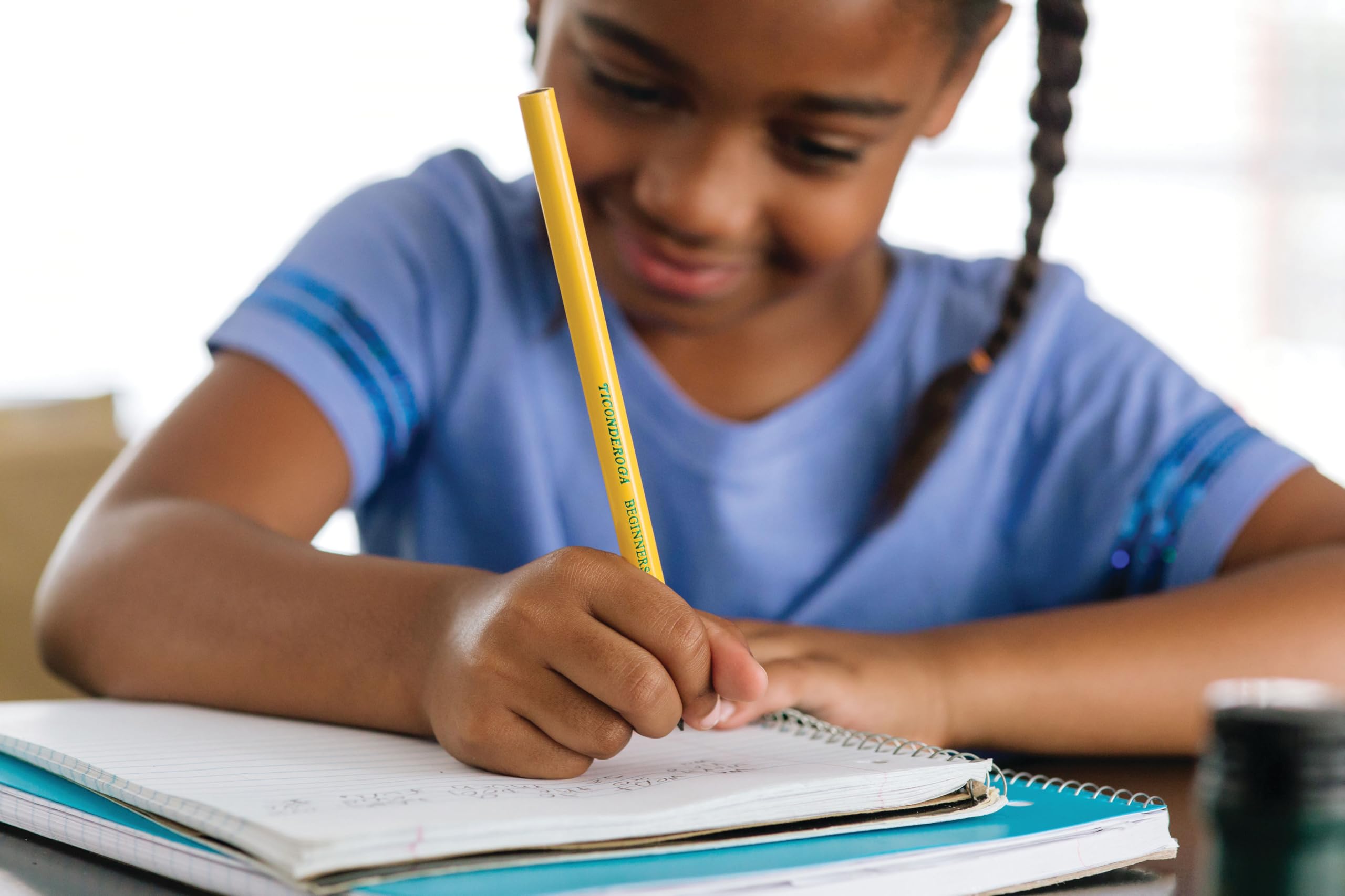 Ticonderoga Beginner Wood-Cased Pencils, 2 HB Soft, Yellow, 12 Count (X13080) - Image 7