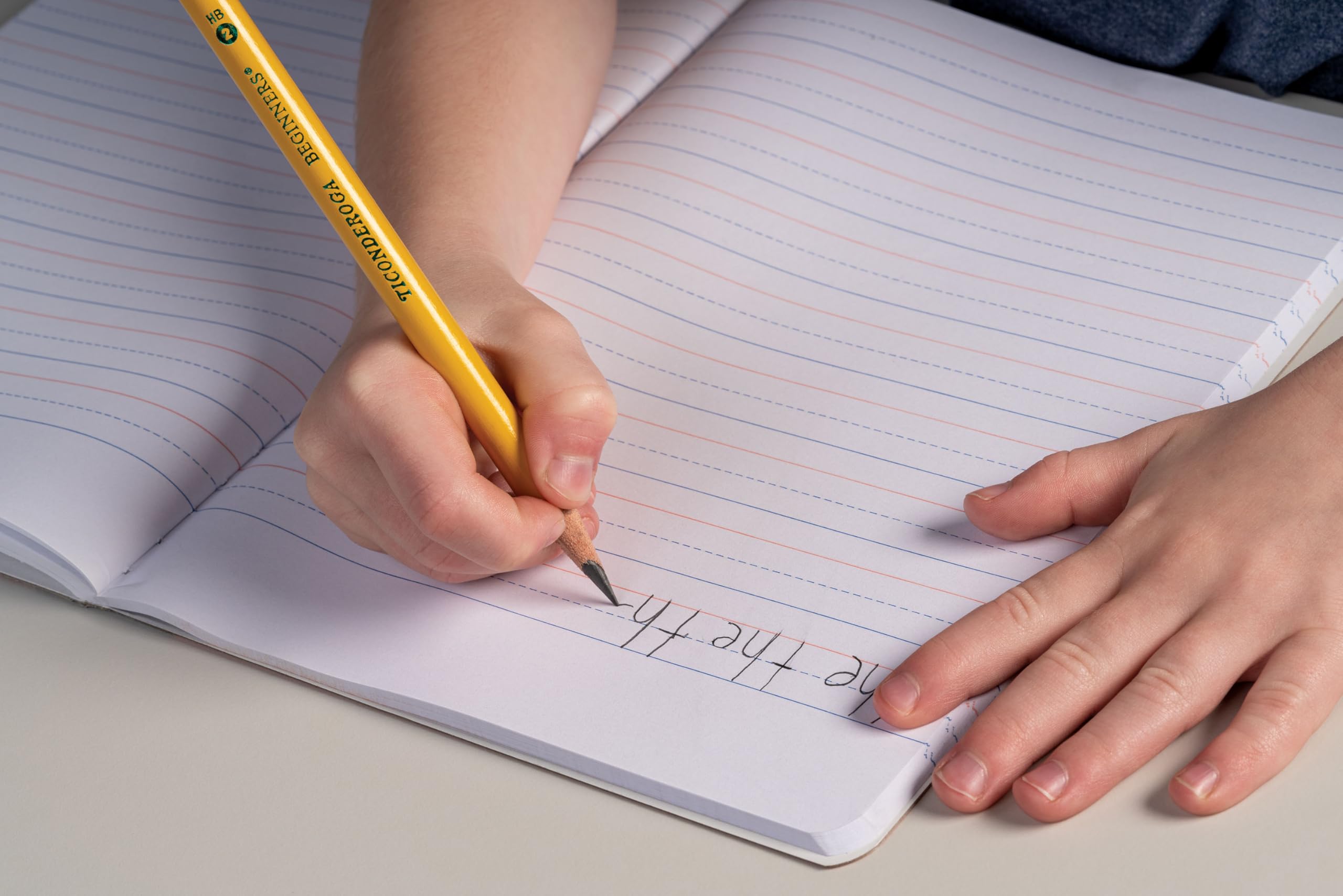 Ticonderoga® Beginners' Elementary Pencils, With Eraser, #2 Lead, Yellow Barrel, Pack Of 12 - Image 6