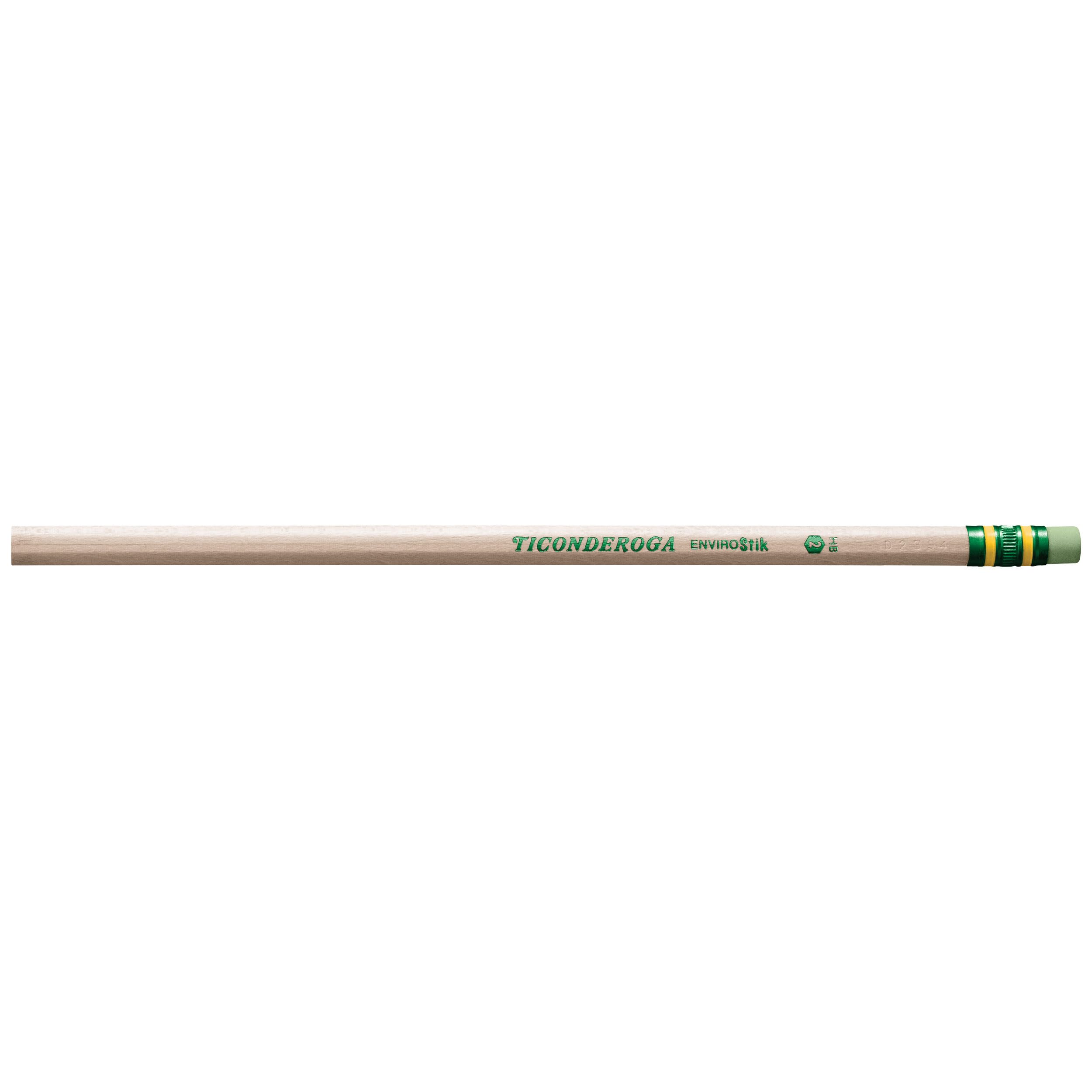 Ticonderoga Envirostik Wood-Cased Pencils, #2 HB Soft, Natural, 12 Count - Image 3