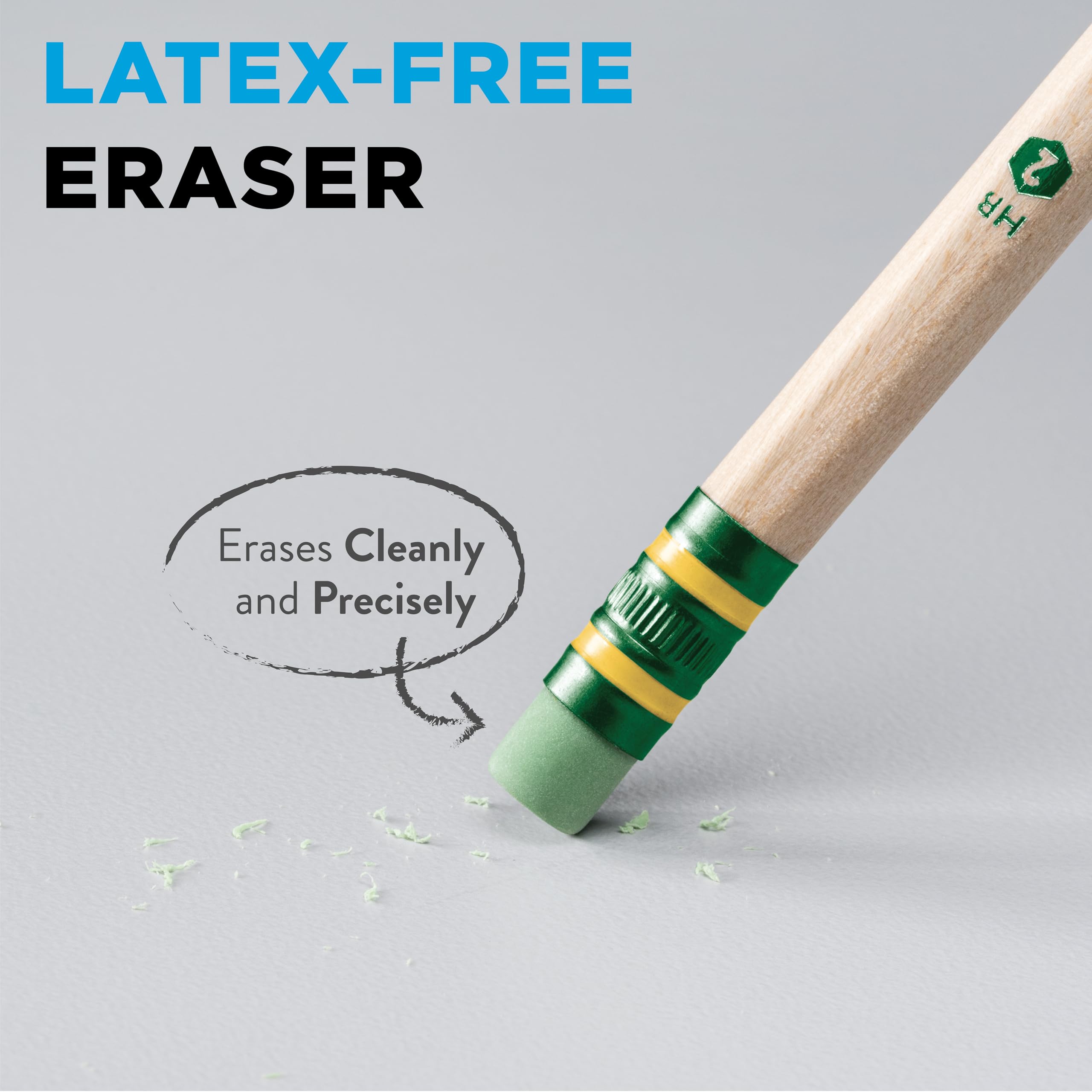 Ticonderoga Envirostik Wood-Cased Pencils, #2 HB Soft, Natural, 12 Count - Image 5