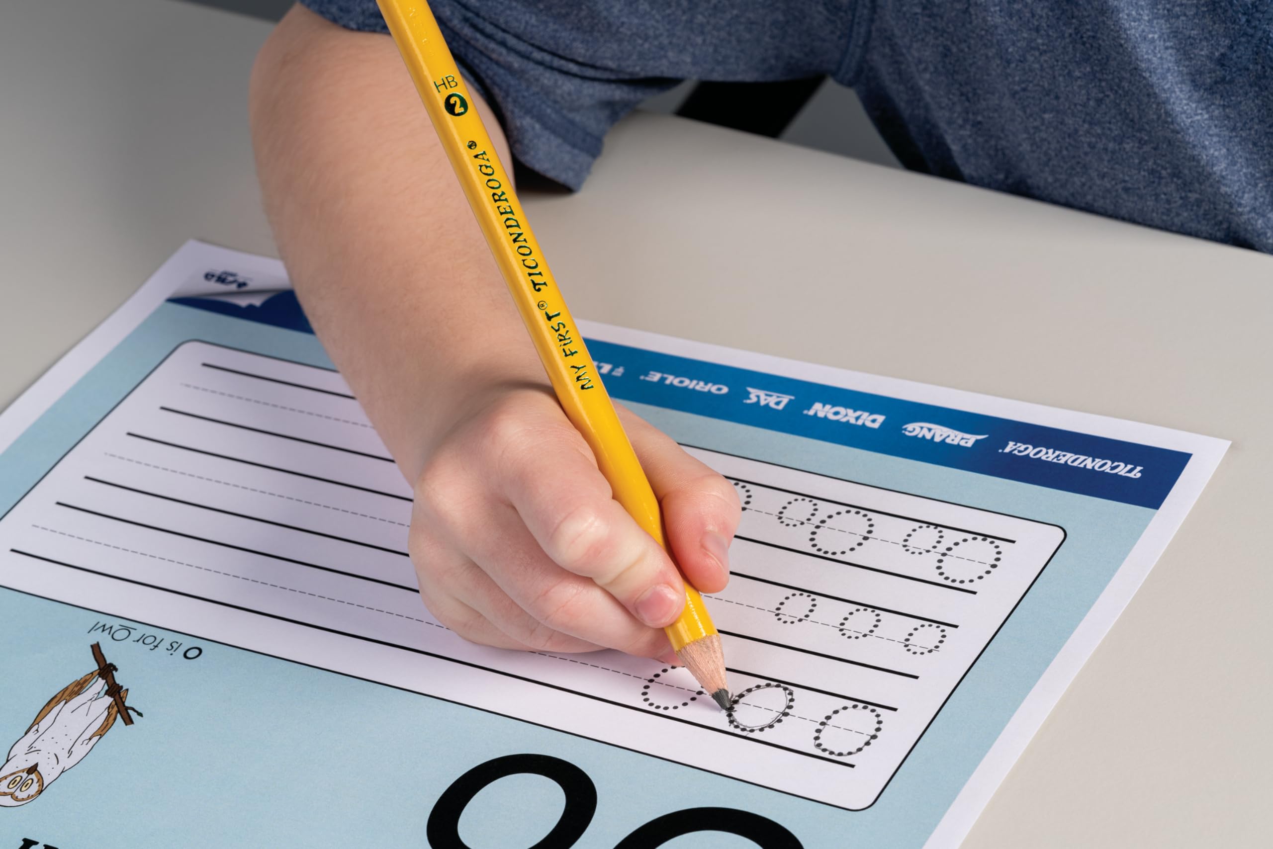 Ticonderoga My First Wood-Cased Pencils , #2 HB Soft, Without Eraser, Yellow, 36 Count (X33036) - Image 4