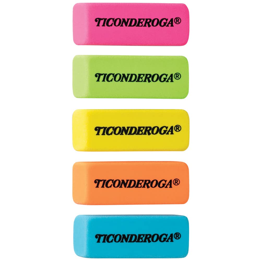 Ticonderoga Neon Erasers - Image 4