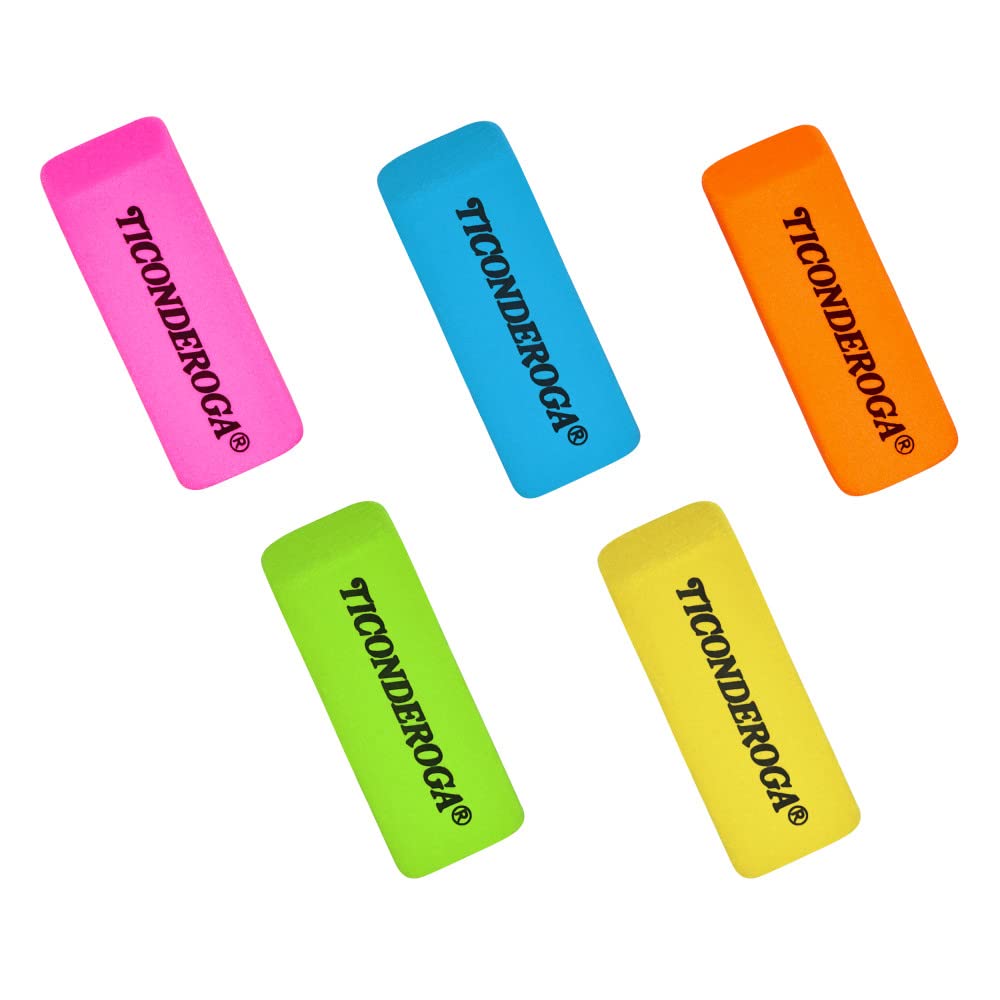 Ticonderoga Neon Erasers - Image 5