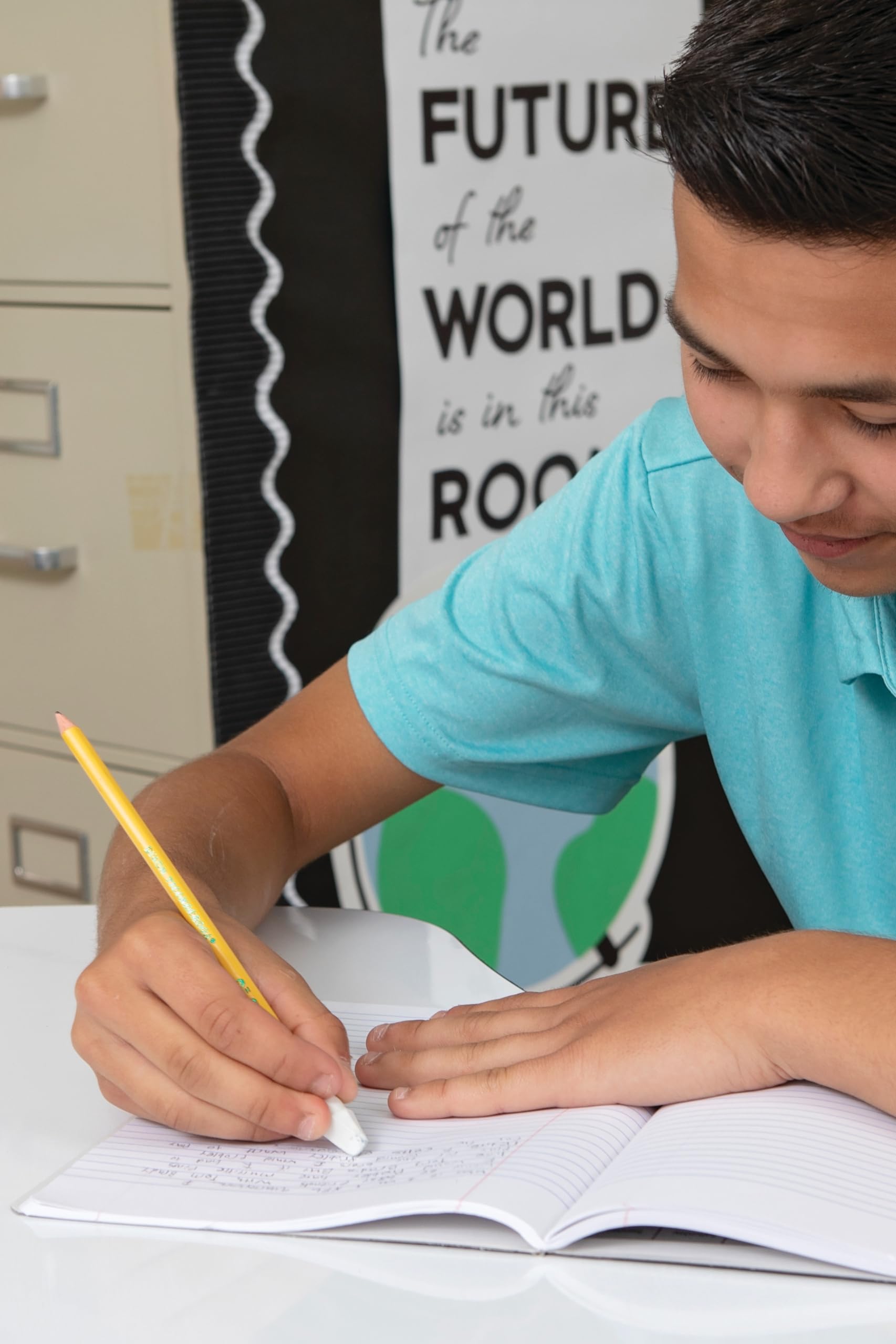 Ticonderoga Pencil Cap Erasers, White, 25 Count, 6 Packs (X38025) - Image 6