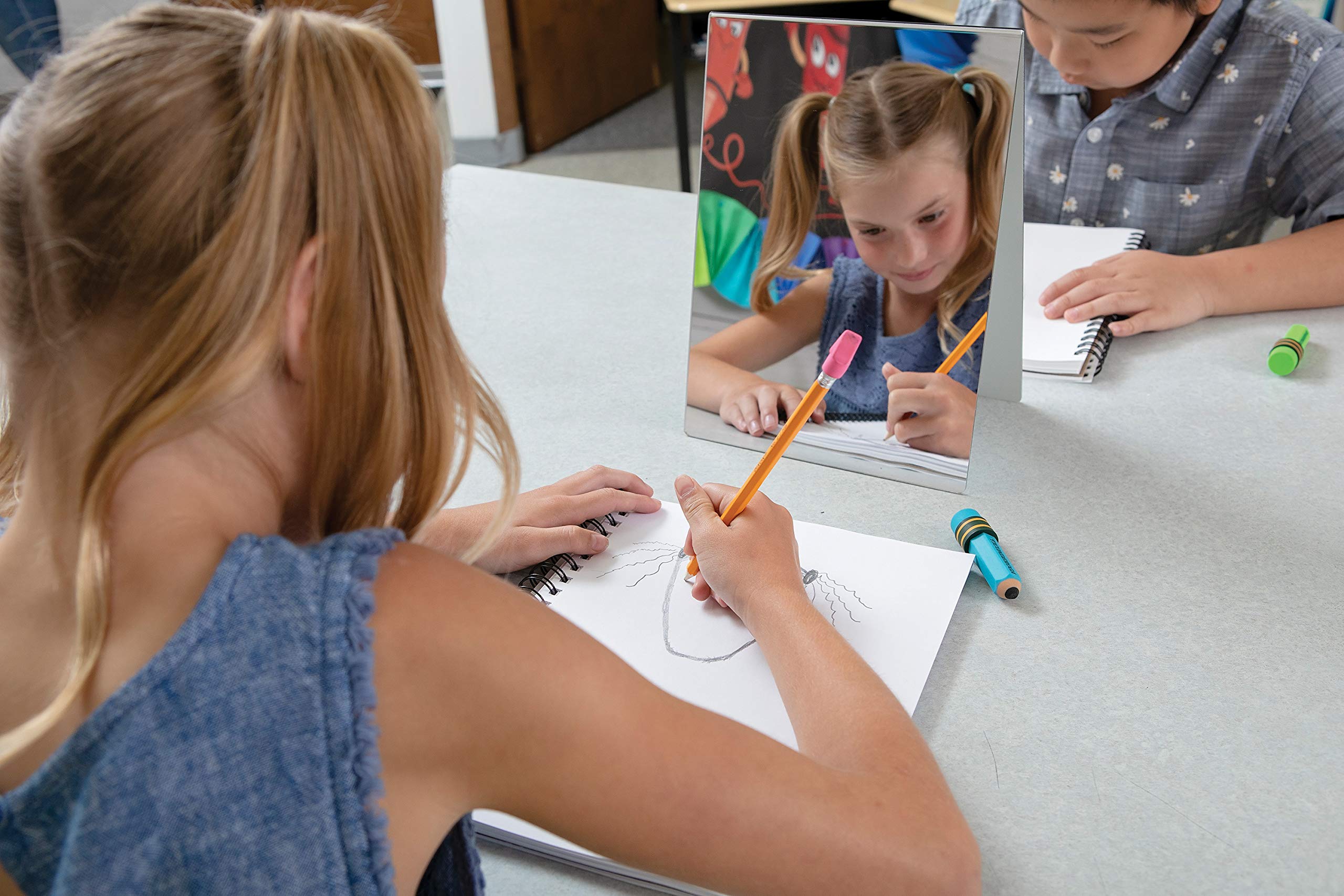 Ticonderoga Pencil Shaped Erasers, Neon Colors, 3 Count - Image 3