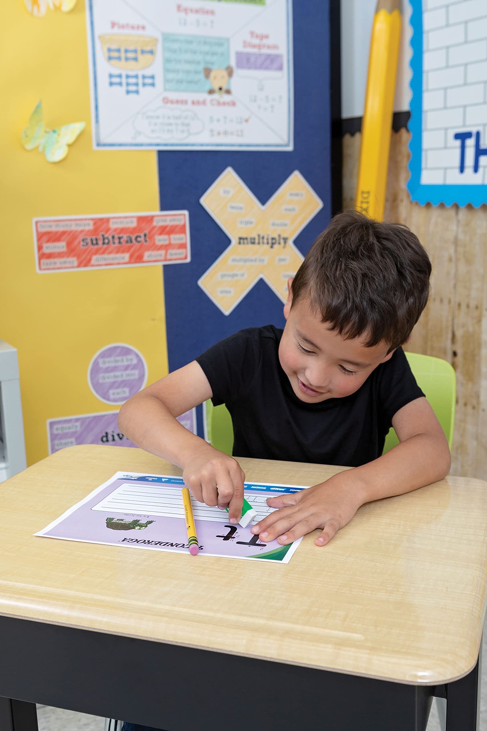 Ticonderoga Vinyl Erasers, White, 4 Count, 6 Packs (X38004) - Image 6