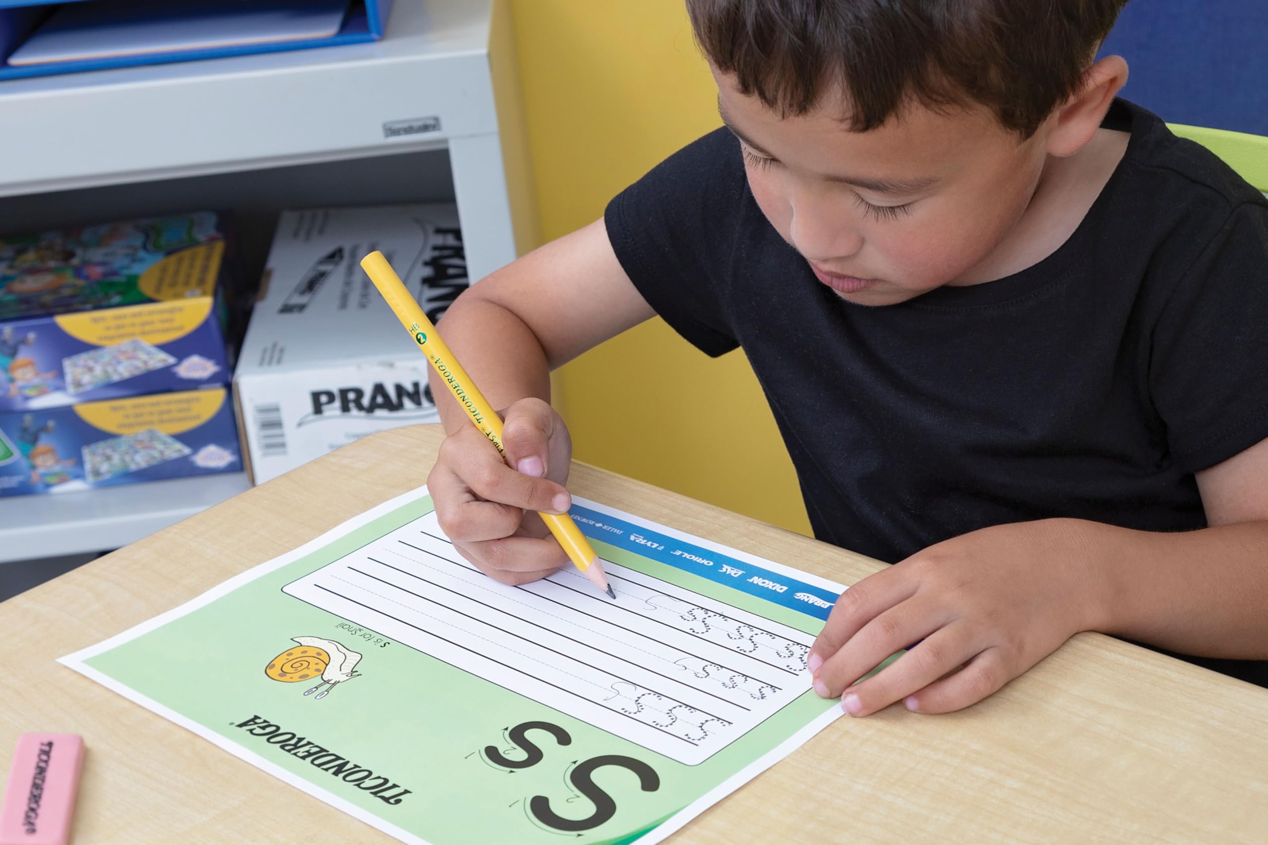 Ticonderoga Wedge Erasers, Pink, 5/Pack - Image 8