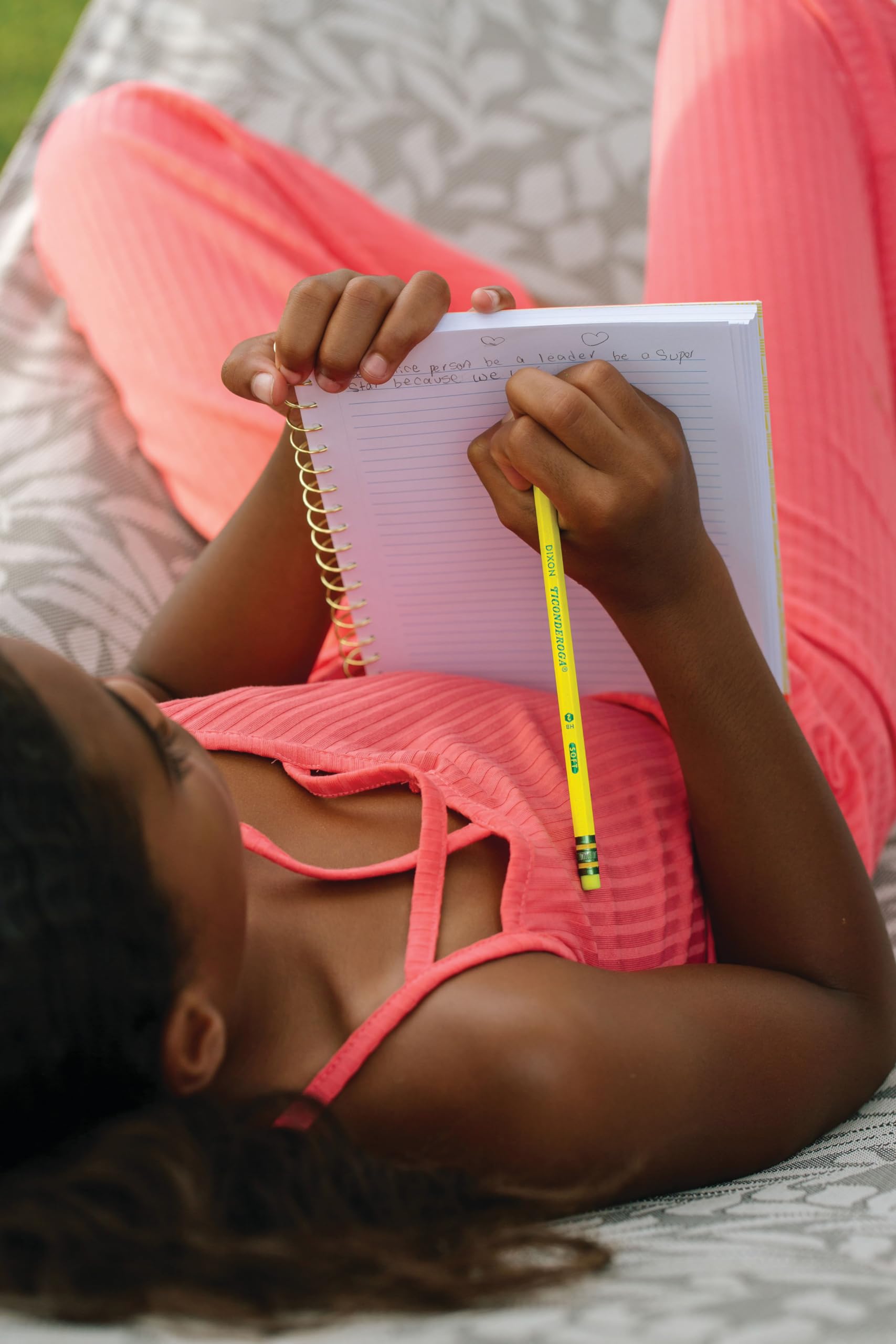 Ticonderoga Wood-Cased Pencils, Pre-Sharpened, #2 HB Soft, Neon Colors, 18 Count - Image 8