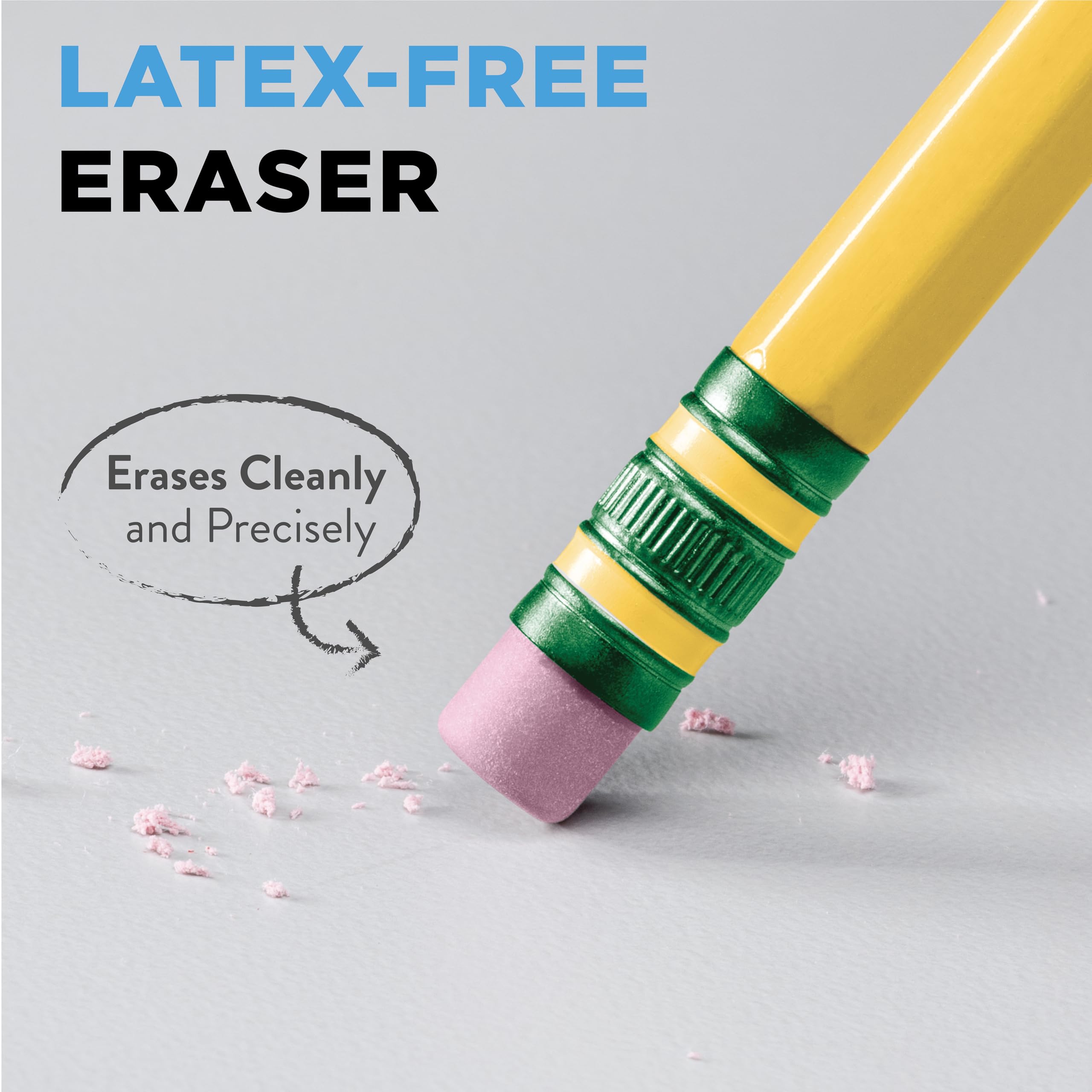 Ticonderoga Wood-Cased Pencils, Pre-Sharpened, 2 HB Soft, Yellow, 1000 Count - Image 6